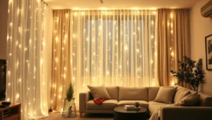 curtain fairy lights